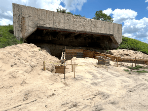 Gunnery Backstop Progress 1